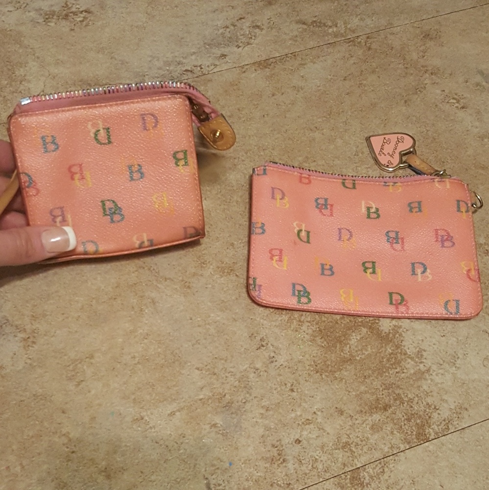 Dooney and Bourke small wallet and change purse